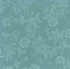 Dollhouse Miniature Wallpaper, Damask, Mint